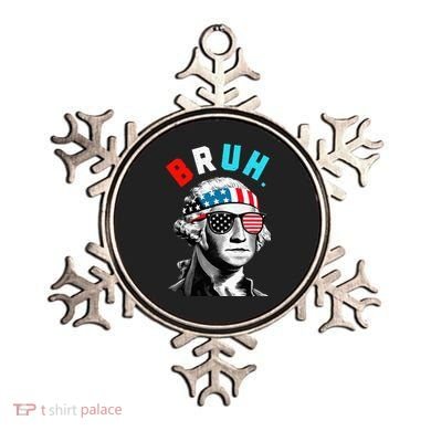 4th Of July 2024 George Washington Bruh Ornament