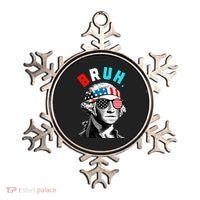 4th Of July 2024 George Washington Bruh Ornament thumb 0