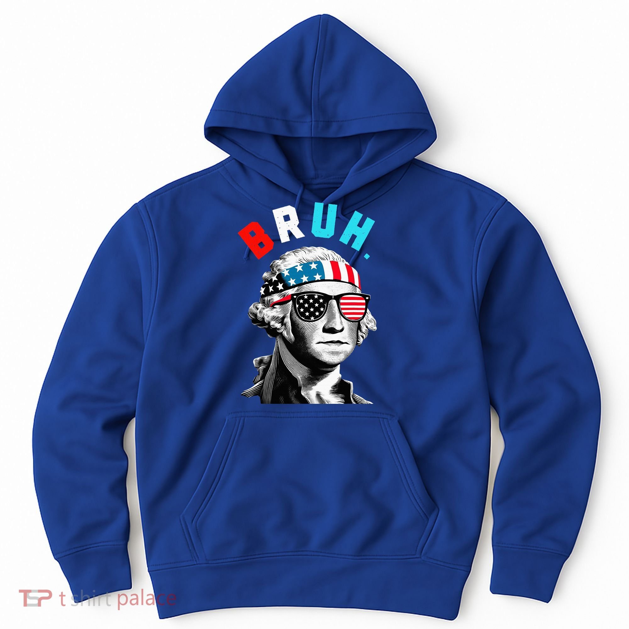 4th Of July 2024 George Washington Bruh Hoodie