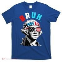 4th Of July 2024 George Washington Bruh T-Shirt thumb 0