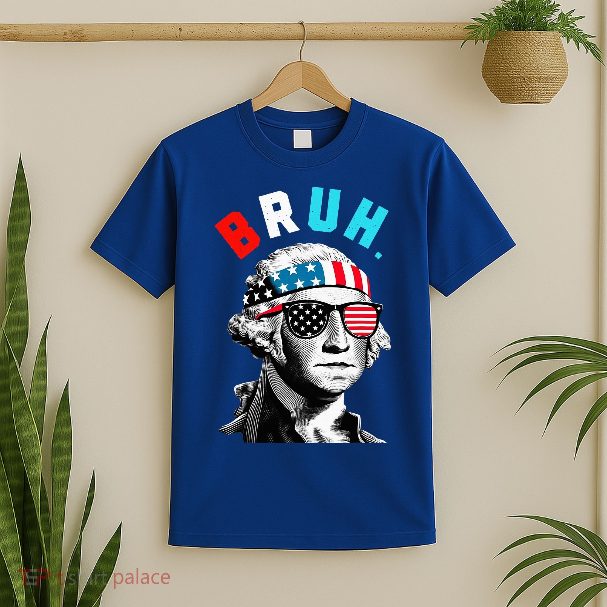 4th Of July 2024 George Washington Bruh T-Shirt
