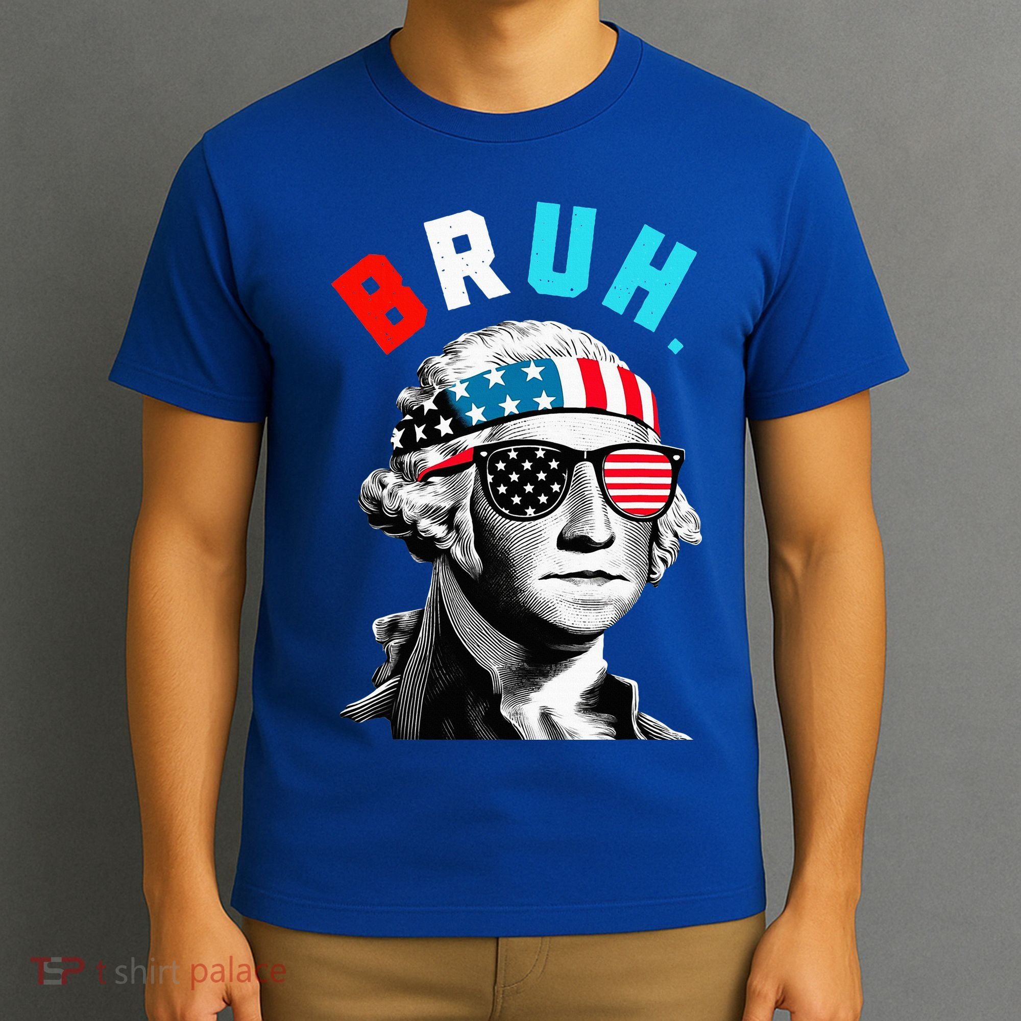 4th Of July 2024 George Washington Bruh T-Shirt