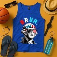 4th Of July 2024 George Washington Bruh Tank Top thumb 4