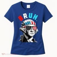 4th Of July 2024 George Washington Bruh Women's T-Shirt thumb 0