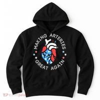 4th Of July Cardiac Nurse Making Arteries Great Again Hoodie thumb 0