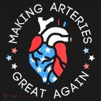 4th Of July Cardiac Nurse Making Arteries Great Again Sweatshirt thumb 3