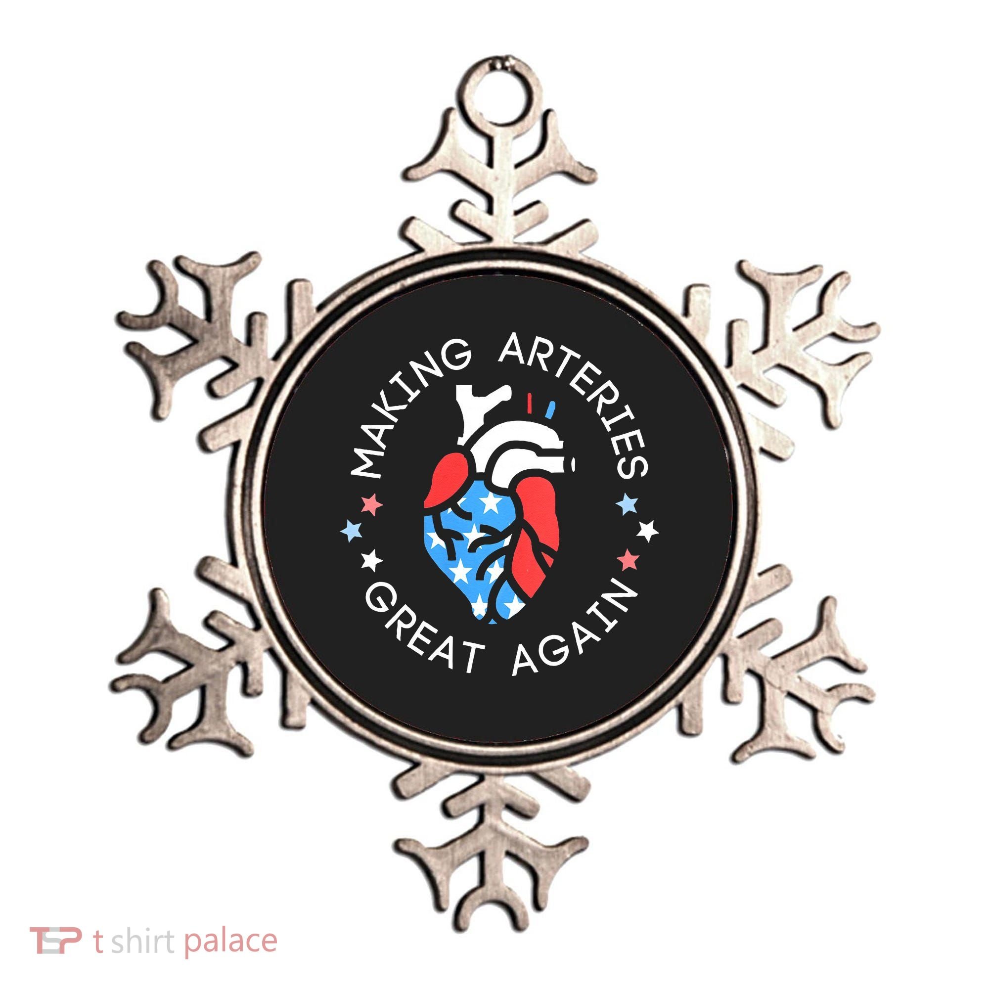 4th Of July Cardiac Nurse Making Arteries Great Again Ornament