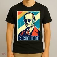 4th Of July Calvin Coolidge President Retro Patriotic T-Shirt thumb 3