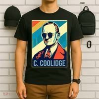 4th Of July Calvin Coolidge President Retro Patriotic T-Shirt thumb 6