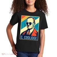 4th Of July Calvin Coolidge President Retro Patriotic Kids T-Shirt thumb 2