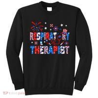 4th Of July For Wo Stethoscope Respiratory Therapist RT Sweatshirt thumb 0