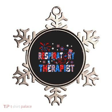 4th Of July For Wo Stethoscope Respiratory Therapist RT Ornament