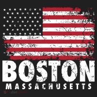 4th Of July Boston Massachusetts American Flag Hat thumb 2