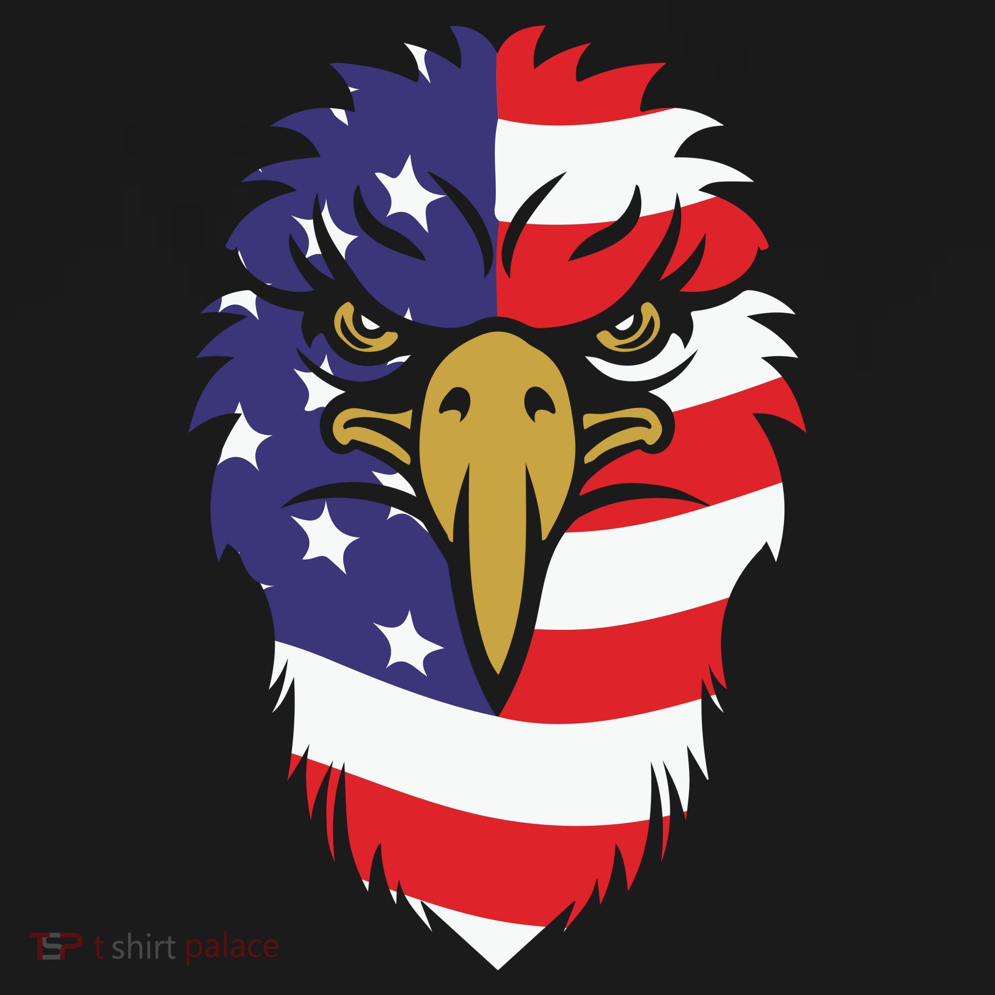 4th Of July Bald Eagle With American Flag Sweatshirt