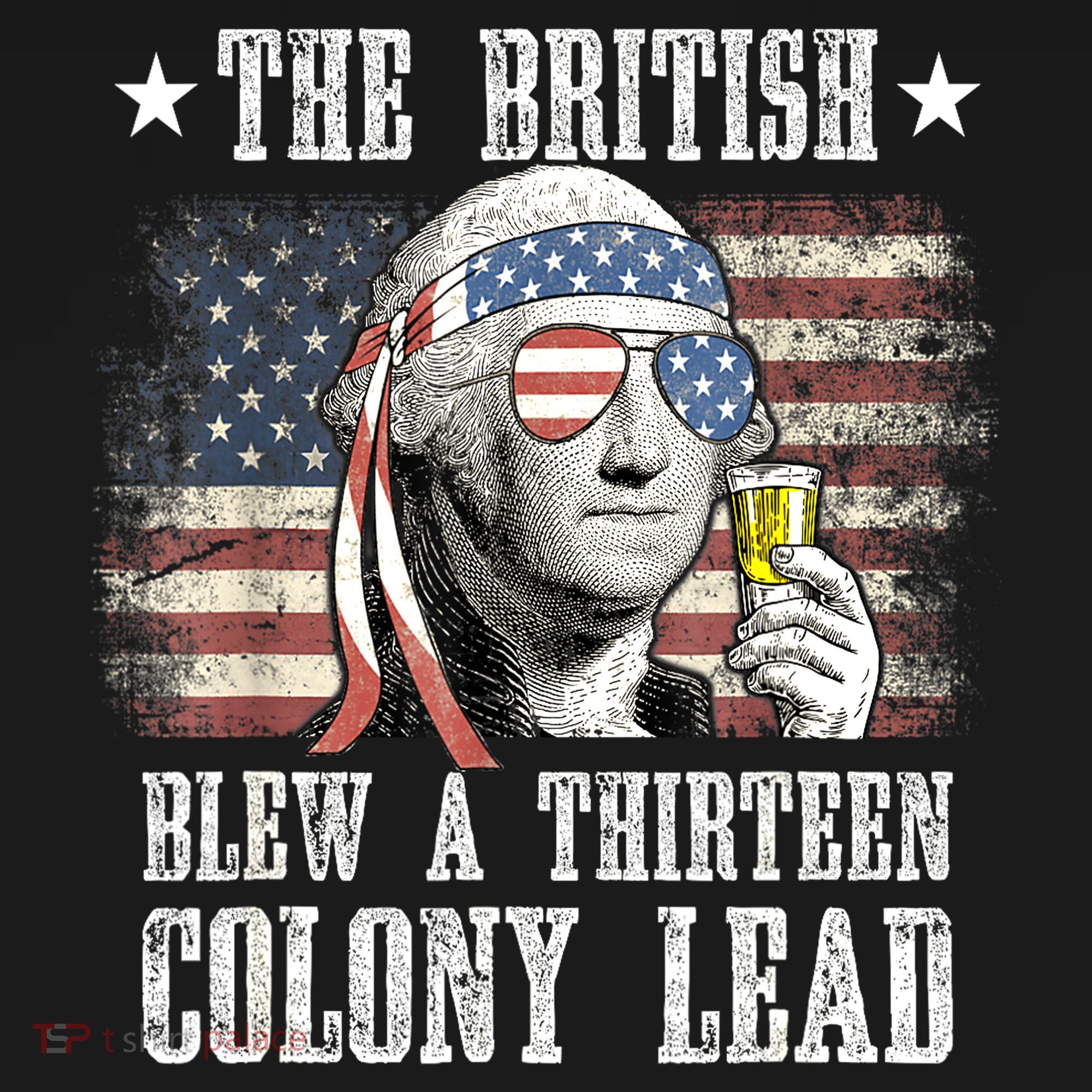 4th Of July Funny The British Blew A 13 Colony Lead Us Flag Gift Women's Tank Top