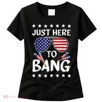 4th Of July Just Here To Bang Usa Women's T-Shirt thumb 0