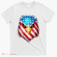 4th Of July Patriotic Eagle Usa American Flag T-Shirt thumb 0