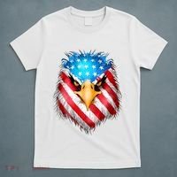 4th Of July Patriotic Eagle Usa American Flag T-Shirt thumb 5