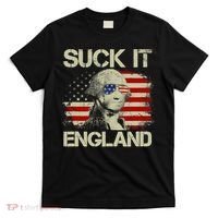 4th Of July George Sloshington Suck It England Merica T-Shirt thumb 0