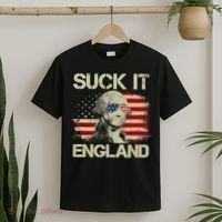4th Of July George Sloshington Suck It England Merica T-Shirt thumb 2