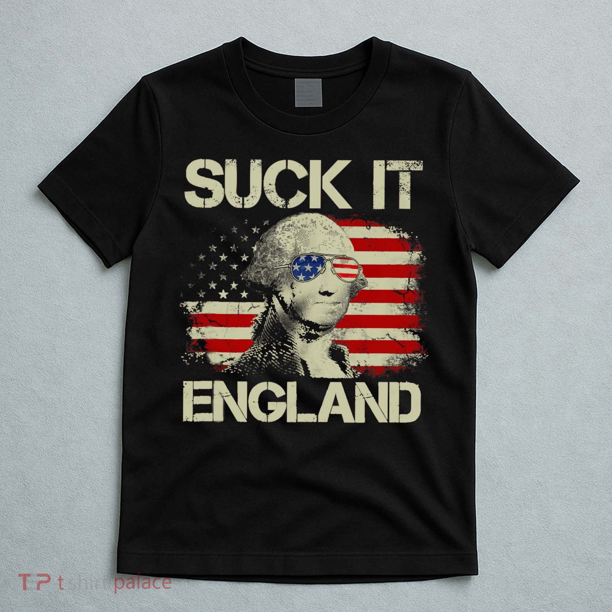 4th Of July George Sloshington Suck It England Merica T-Shirt