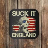 4th Of July George Sloshington Suck It England Merica Coaster thumb 0