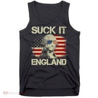 4th Of July George Sloshington Suck It England Merica Tank Top thumb 0