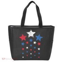 4th Of July Cute Red White Blue Stars Tote Bag thumb 0