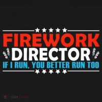 4th Of July If I Run You Better Run Too Fireworks Director Gift Women's Hoodie thumb 2