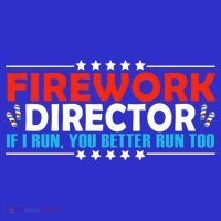 4th Of July If I Run You Better Run Too Fireworks Director Gift Women's Tank Top thumb 5