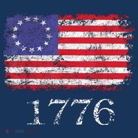4th Of July American Flag Betsy Ross 1776 T-Shirt thumb 7