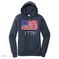 4th Of July American Flag Betsy Ross 1776 Women's Hoodie thumb 0