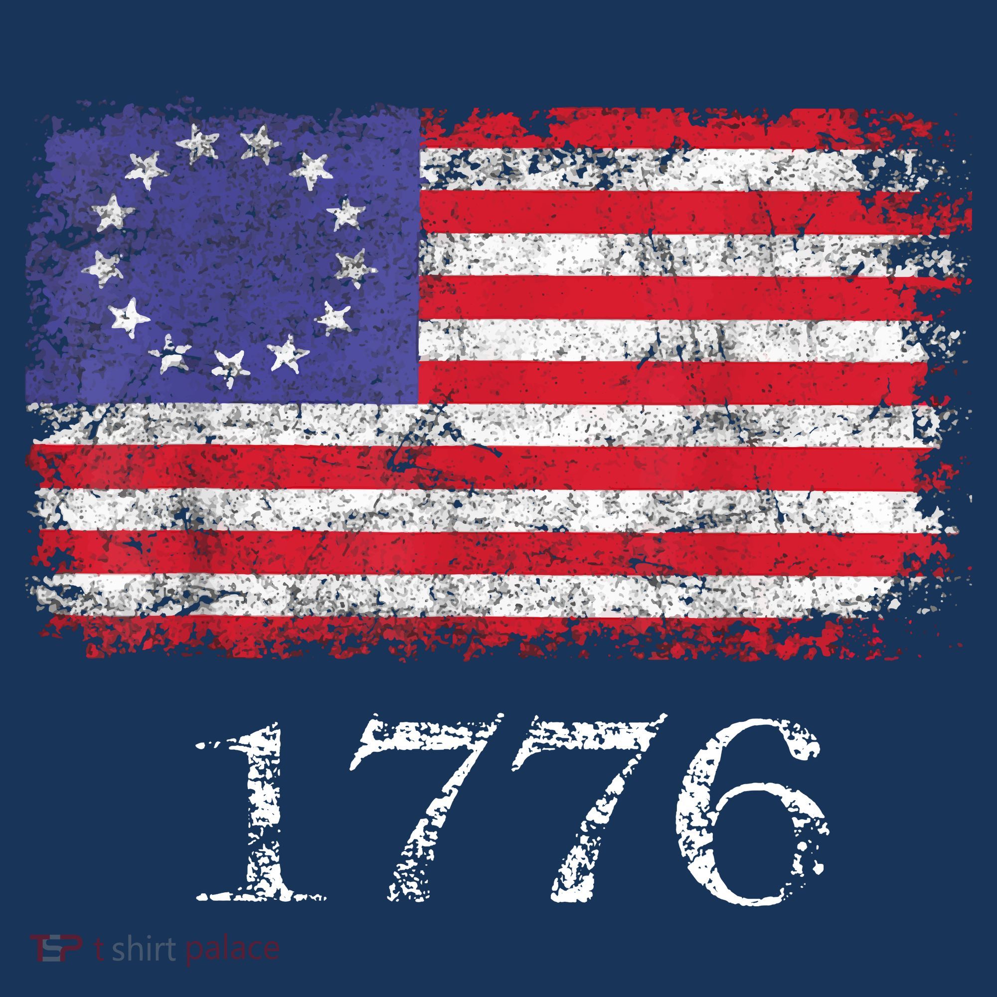 4th Of July American Flag Betsy Ross 1776 Mousepad