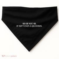 4b Or Not 4b Movement Radical Feminist USA-Made Doggie Bandana thumb 0