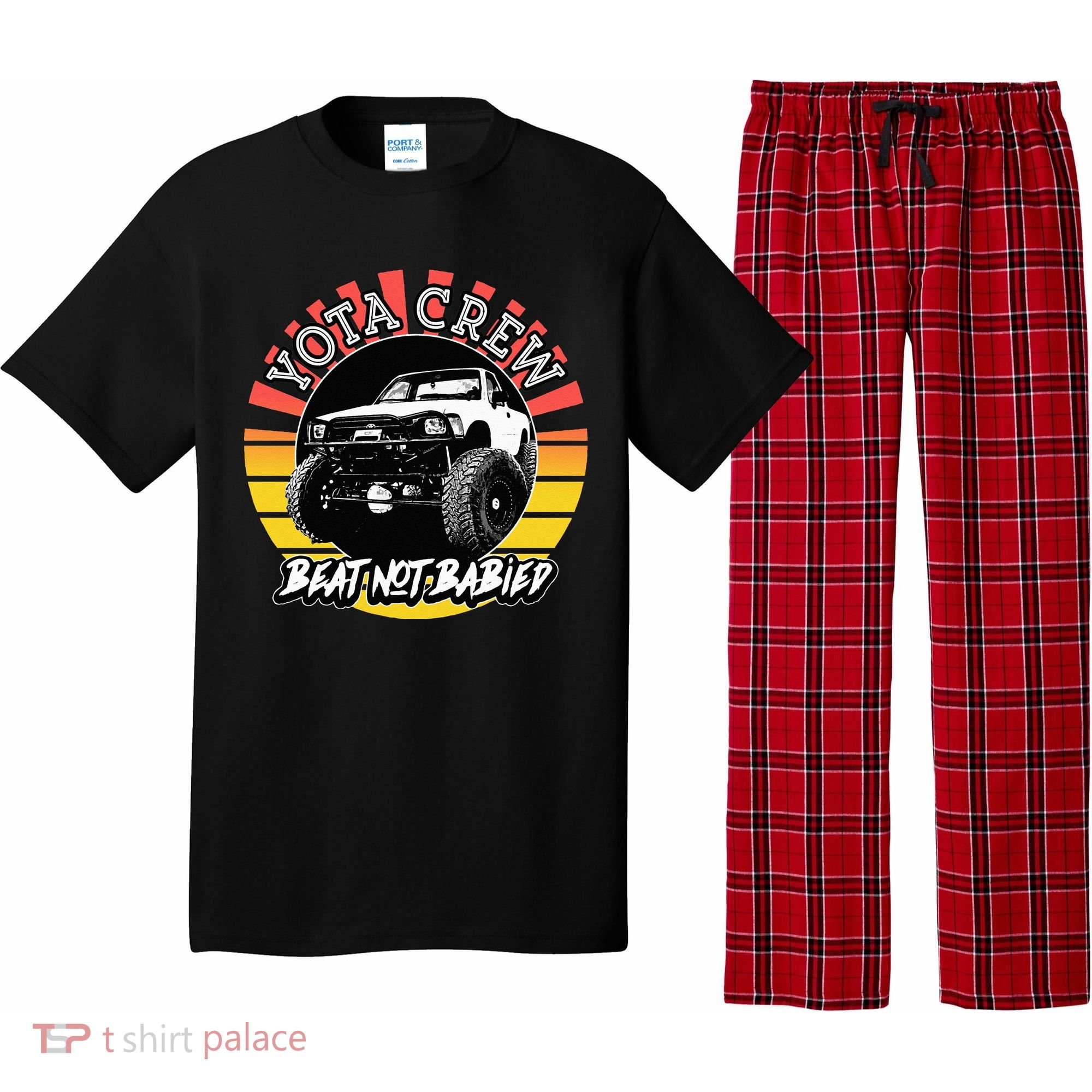 4X4 Off Road Rock Crawler Overland Mud Truck Pajama Set