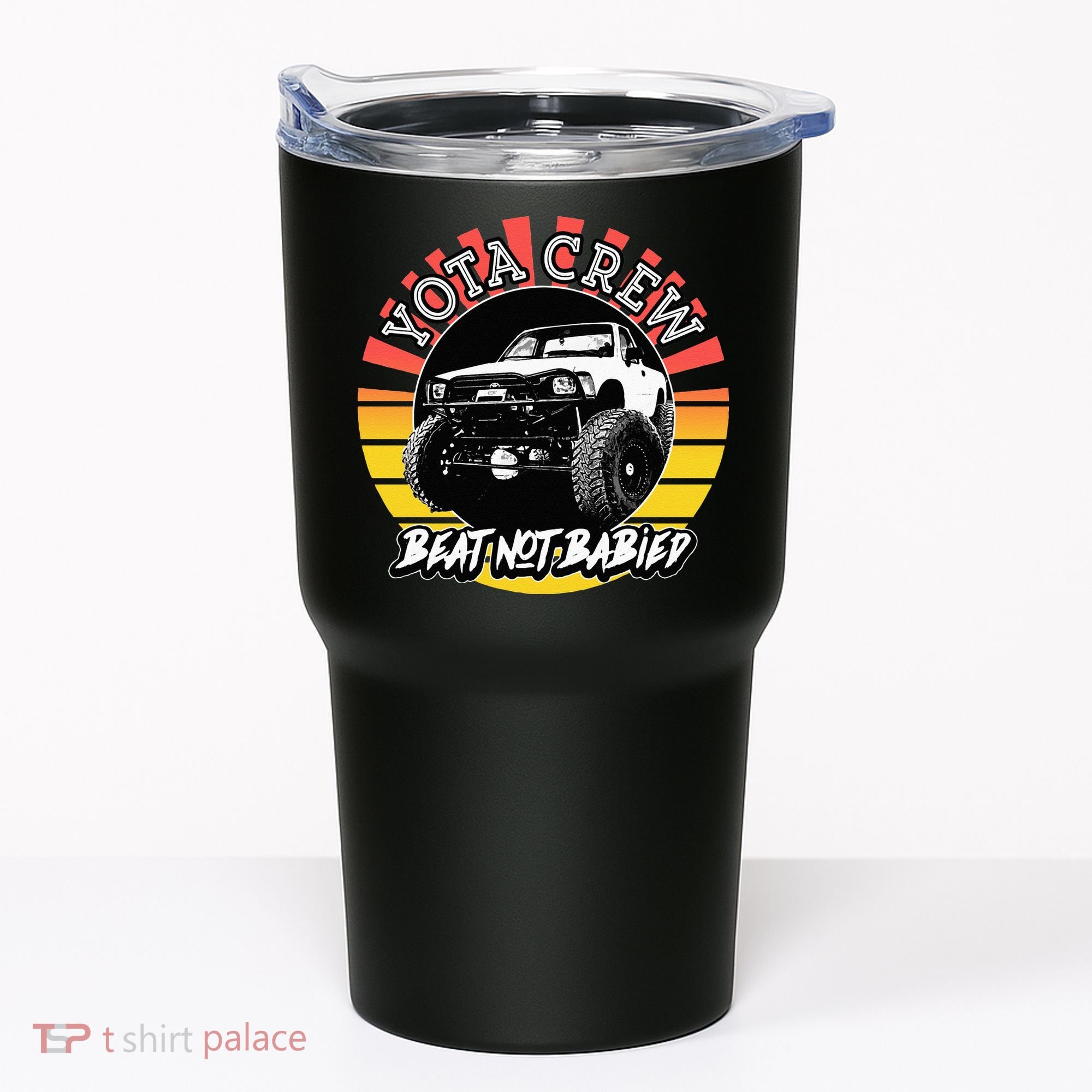 4X4 Off Road Rock Crawler Overland Mud Truck Tumbler