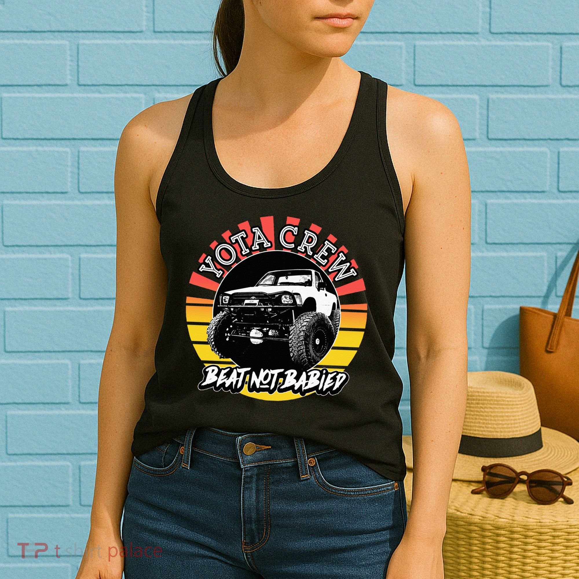 4X4 Off Road Rock Crawler Overland Mud Truck Women's Tank Top