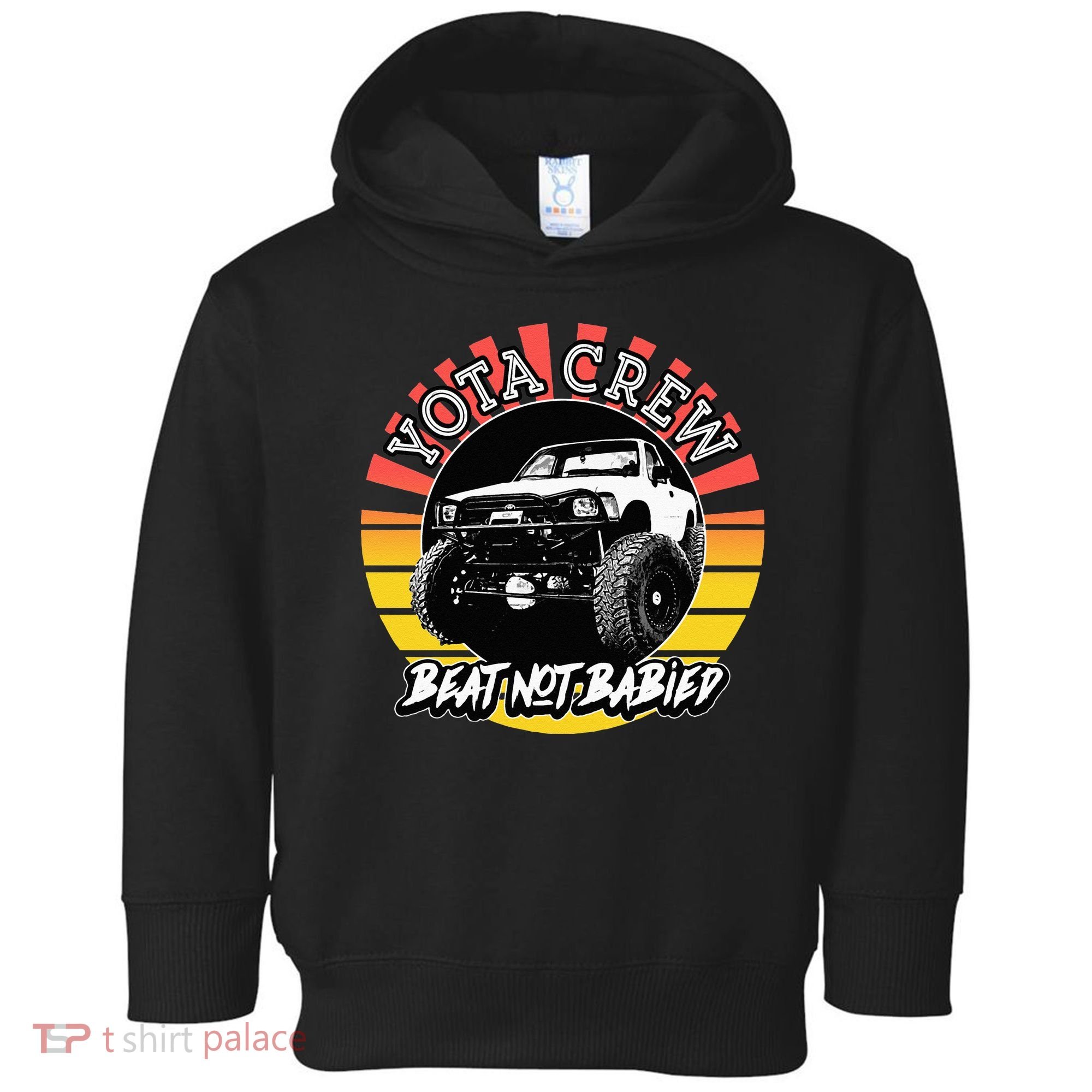 4X4 Off Road Rock Crawler Overland Mud Truck Toddler Hoodie