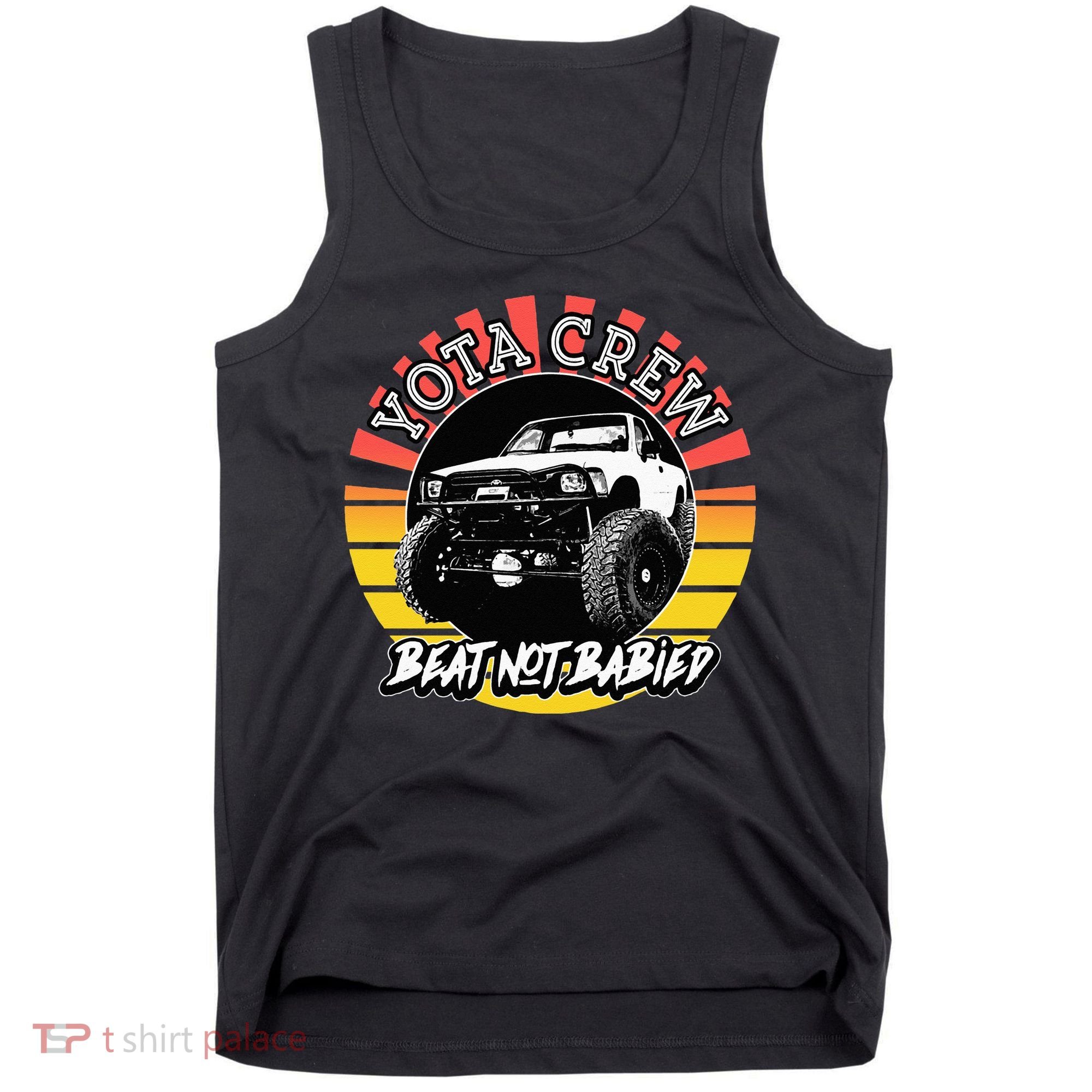4X4 Off Road Rock Crawler Overland Mud Truck Tank Top