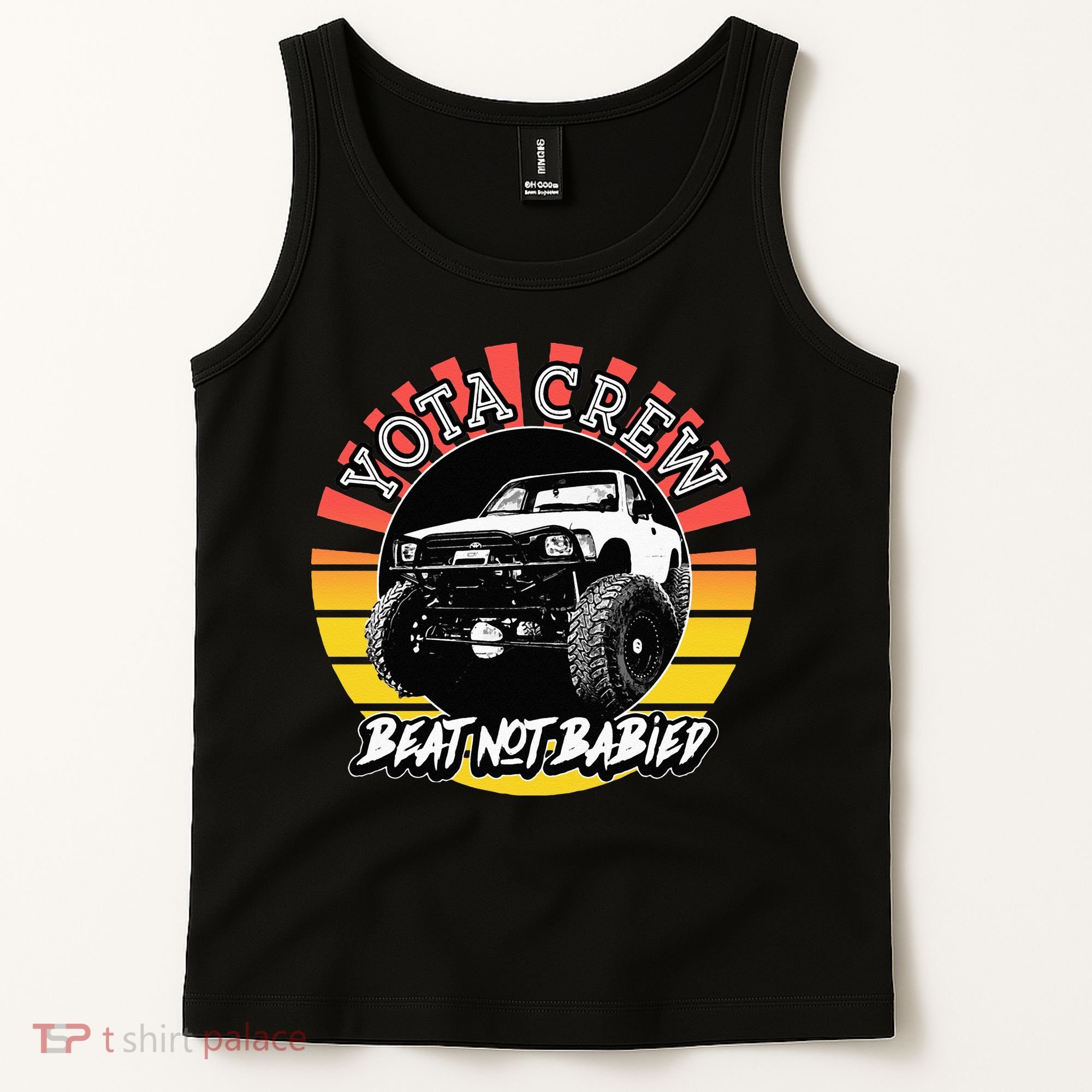 4X4 Off Road Rock Crawler Overland Mud Truck Tank Top