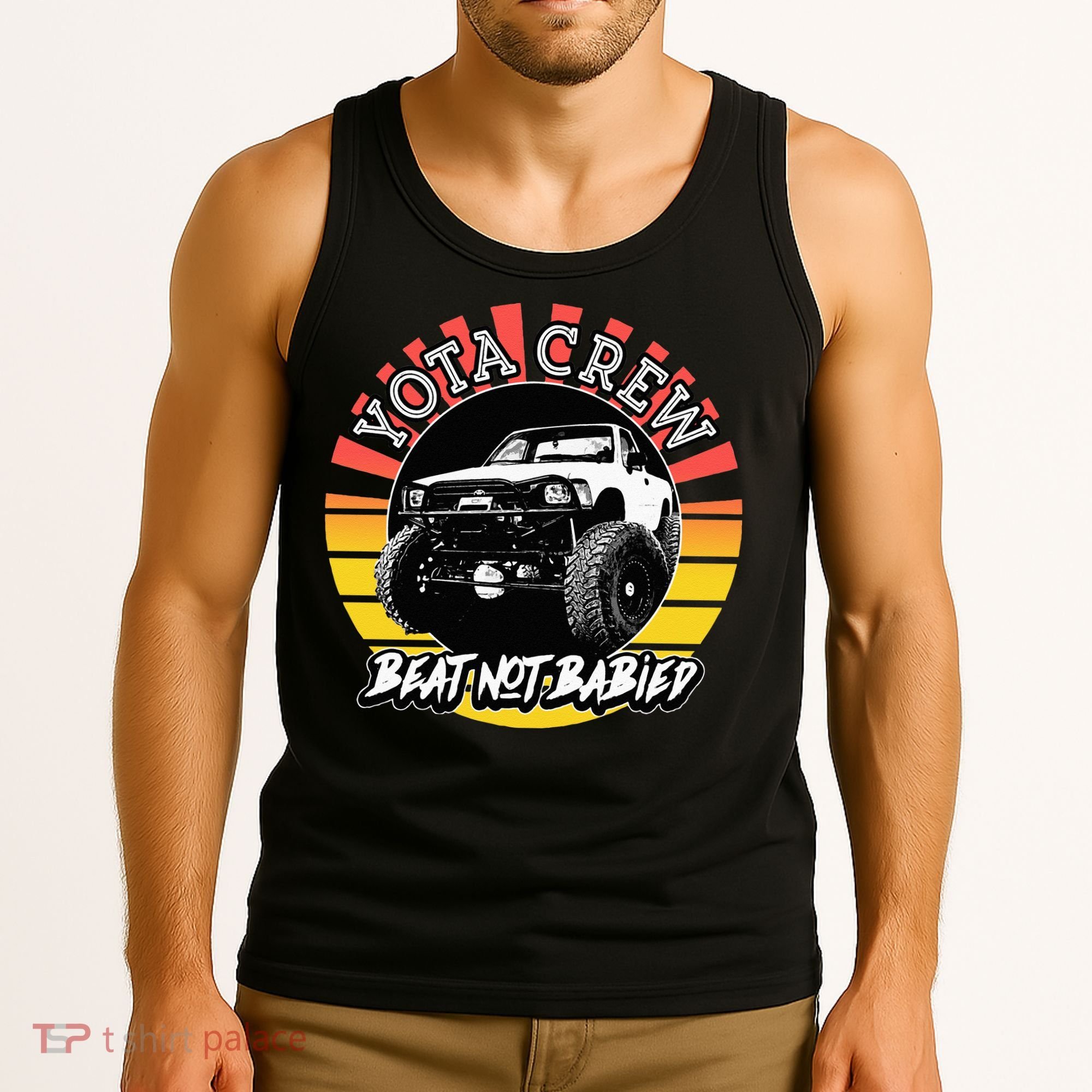 4X4 Off Road Rock Crawler Overland Mud Truck Tank Top
