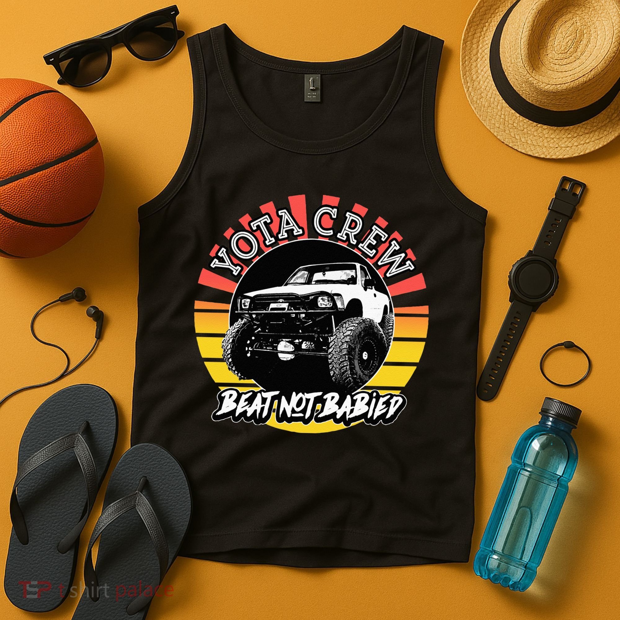 4X4 Off Road Rock Crawler Overland Mud Truck Tank Top