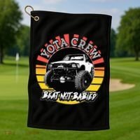 4X4 Off Road Rock Crawler Overland Mud Truck Golf Towel thumb 1