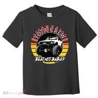 4X4 Off Road Rock Crawler Overland Mud Truck Toddler T-Shirt thumb 0