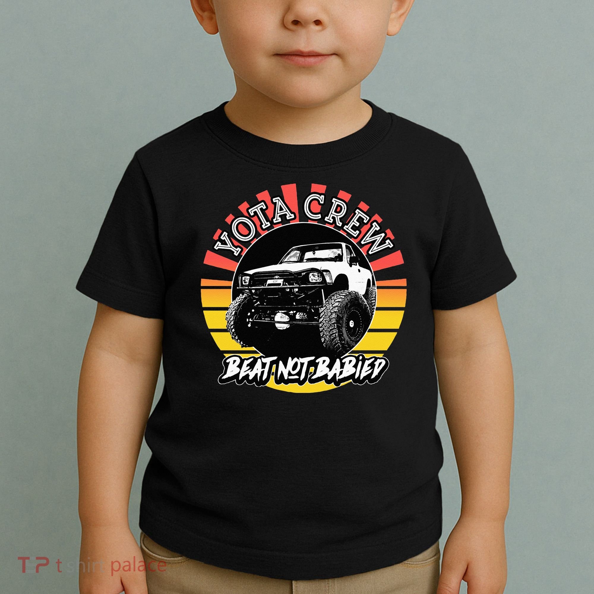 4X4 Off Road Rock Crawler Overland Mud Truck Toddler T-Shirt