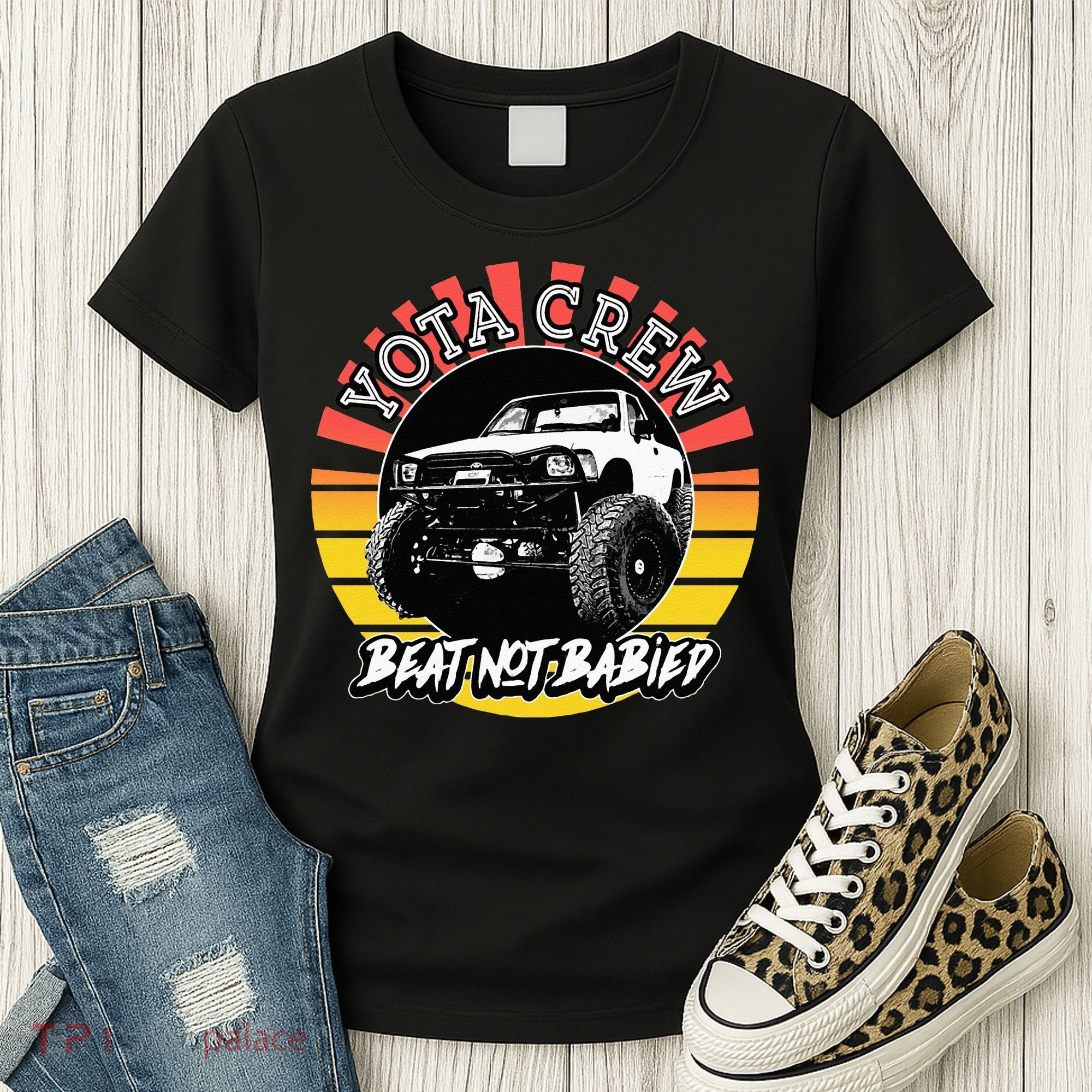 4X4 Off Road Rock Crawler Overland Mud Truck Women's T-Shirt