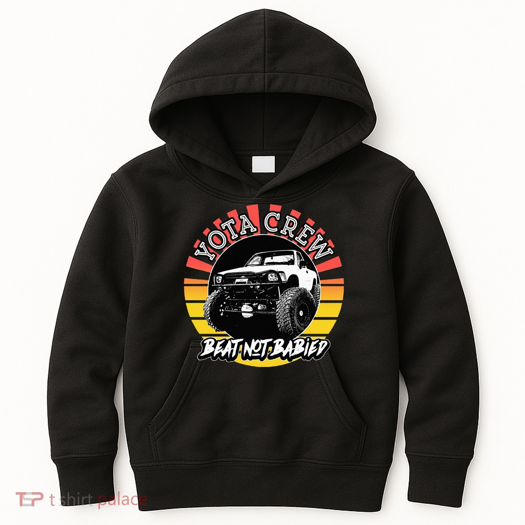4X4 Off Road Rock Crawler Overland Mud Truck Kids Hoodie
