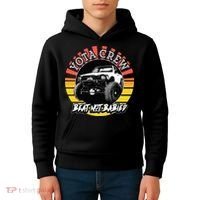4X4 Off Road Rock Crawler Overland Mud Truck Kids Hoodie thumb 4
