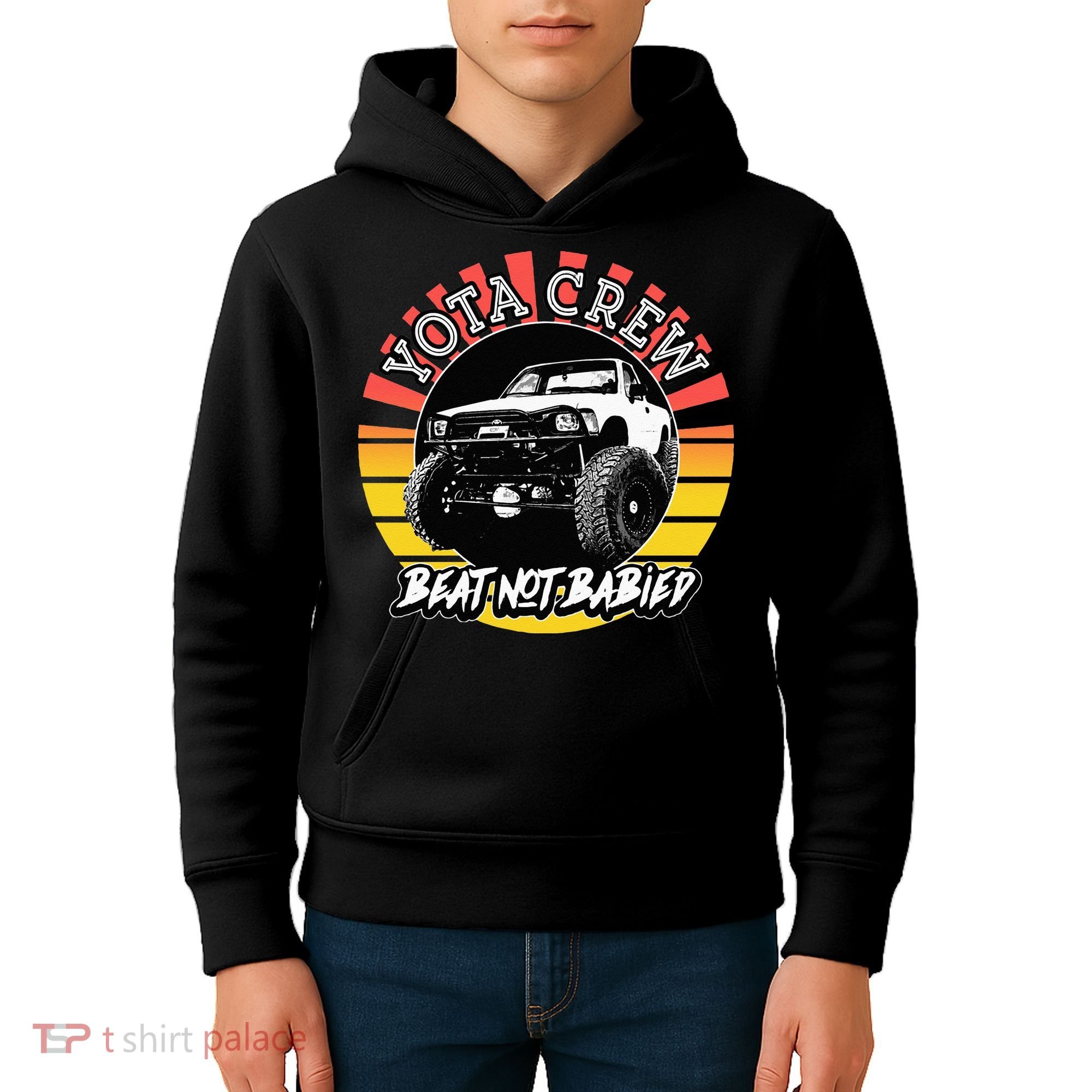 4X4 Off Road Rock Crawler Overland Mud Truck Kids Hoodie