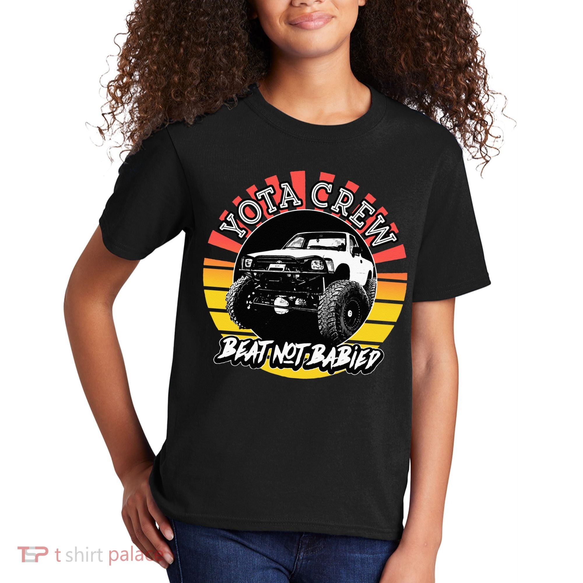 4X4 Off Road Rock Crawler Overland Mud Truck Kids T-Shirt
